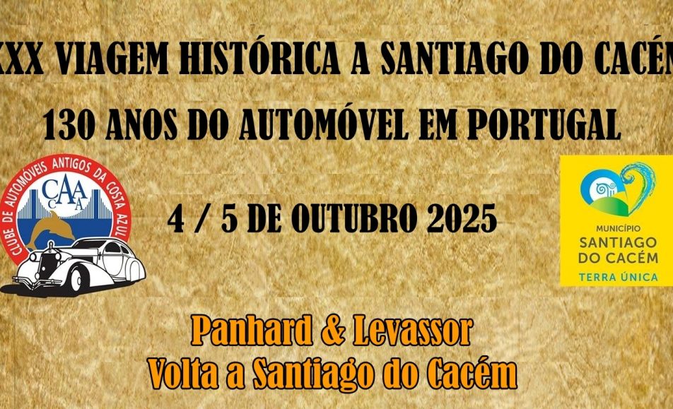 XXX VIAGEM HISTÓRICA A SANTIAGO DO CACÉM
